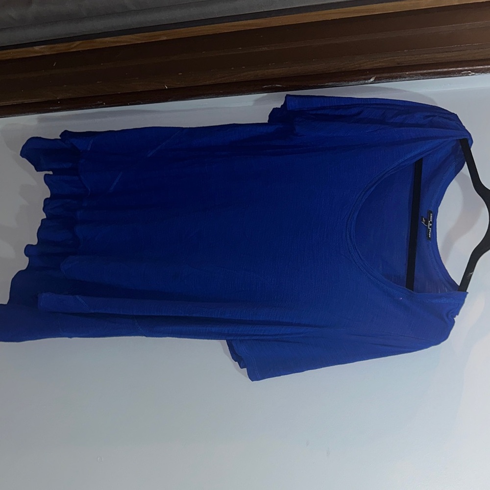 Cable & Gauge Cobalt Blue Top